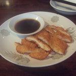 中華家庭料理 雲海 - とりかつ420円