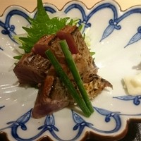ぎんざ 一二岐 - 鰹の藁焼き