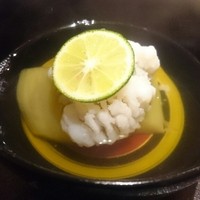 ぎんざ 一二岐 - 鱧と茄子のお椀
