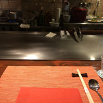 TEPPAN DINING KAMIYA - カウンター席