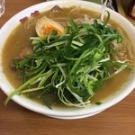 面館 - カレーラーメン　辛口　普通麺