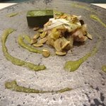 SALONE 2007 - 仔羊のストゥファート（羊羹みたいに見えるのはホウレン草）（2016.5）