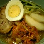 ｶﾙﾋﾞ王国●盛岡冷麺(秋！？ver./ｽｲｶ⇒梨)