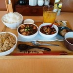 ゆるり 中華食堂 癒食同源 - Bセット＋大ライス