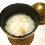 レストラン・ランス・ヤナギダテ - 九十九里産ハマグリのスープ仕立て