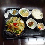 新時・天煌 - 野菜炒め定食