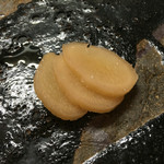 鮨松榮 - 自家製ガリ