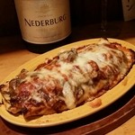 ビストロ シン 2 - 【2016年６月上旬】カネロニ 
      チーズグラタン エリンギ・ポルチーニ入り