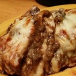ビストロ シン 2 - 【2016年６月上旬】カネロニ 
      チーズグラタン：お肉とキノコたっぷり