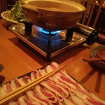 はせ川 - 出汁しゃぶしゃぶ豚ロース