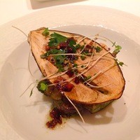 カランドリエ - エスカルゴと帆立の網焼きバジルソース