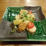 ほり川 - ホタテ焼き＠ほり川（2016年5月某日）