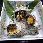 Sakaezushi - サザエの壺焼き
