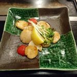 ほり川 - ホタテ焼き＠ほり川（2016年5月某日）