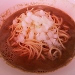 煮干乱舞 - 中華そばver.4.2　拳骨・丸鶏・もみじ・千葉背黒二種・長崎白口・宗田鰹節・鯖節・昆布