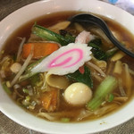 福満源 - ラーメンセット￥780【五目ラーメン】