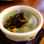 鳥益 - ふぐのひれ酒（少し時間がかかります）