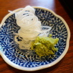 城山坊 - 薬味、器も郡山の名店と似ています