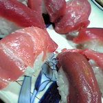 辰寿し - 本鮪の赤身とトロ