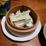 草草 - 湯葉と紫蘇の海老餃子