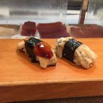 弥助鮨 - 160607 穴子（タレ・塩）