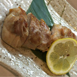 魚旬菜　　石松 - 水郷若どり塩焼き