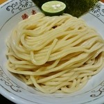中華そば 勝本 - 浅草開化楼製の極太麺！