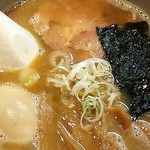 麺屋吉左右 - 味玉らーめん　アップ