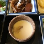 海鮮鮨 義 - ランチセットの茶碗蒸し