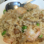 イタリア食堂 - エビピラフ
      これは普通のピラフと少し違ってやわらかめです