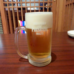 Ojori - 生ビール（３８０円）（１９時までのタイムサービス）