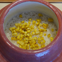 下鴨茶寮 東のはなれ - とうもろこしご飯