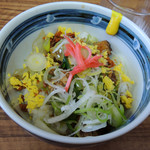 麺や　福座 - 2016年6月5日(日)　トンガリ丼(250円)
