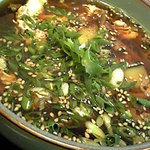 満月 - 肉ざる(冷)６８０円に玉子をトッピングしてみましたｗｗ