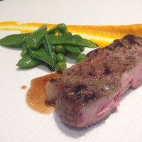 オーグードゥジュール メルヴェイユ 博多 - メインの肉料理。