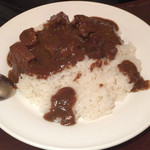 ビーフカレー中辛1350円