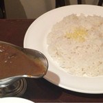 ビーフカレー中辛1350円