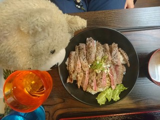 Hawaiian diner HONU - サーロインステーキ丼