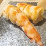 鮨 猪股 - 車エビ