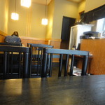 そば処 おまた - カウンターに２名座れます。