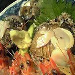 お食事処たかせ - アワビが小振りだ！ヽ(`Д´)ﾉとこの大きさでも文句を言うウチの家族は恐ろしく贅沢ｗｗ