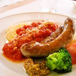 農場レストラン ＳＡＧＲＡ - ネラ卵のオムレツ 特製ソーセージ添え