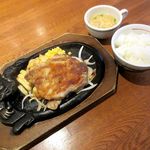 ブロンコビリー - 炭焼きチキンステーキランチ(2016/06/08撮影)