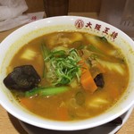 大阪王将 - 味噌カレーラーメン