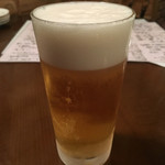 Zasusukino - 生ビール 500円