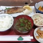 古仁志 - サンマ塩焼定食　700円