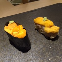 すし縁 - うに食べ比べ