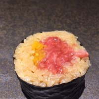 すし縁 - 大好物、とろたく巻～