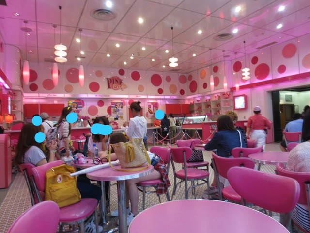 The Photo Of Interior Pink Cafe Tabelog