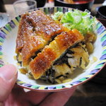 宮田楼 - 最後は、薬味だけをのせて。